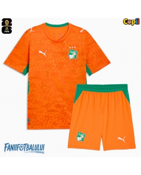 Coasta de Fildeș Echipament de Fotbal Replică Mondial 2026 Copii Acasa (+ Șorturi)